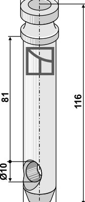 Top-link pins