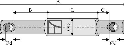 Stepped double pins