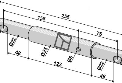 Stepped double pins
