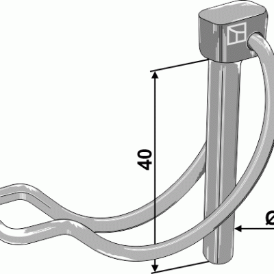 pipe pin