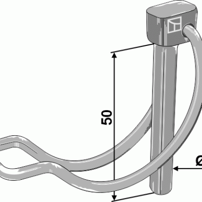 pipe pin