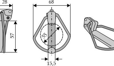 Linch pin for Cat. III