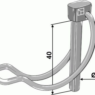 pipe pin
