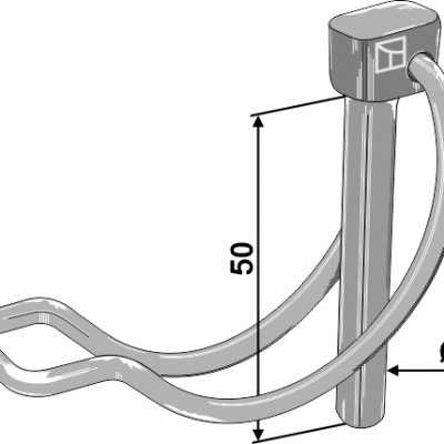 pipe pin
