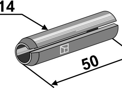 Dowel pin Ø14x50