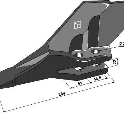 Fork teeth