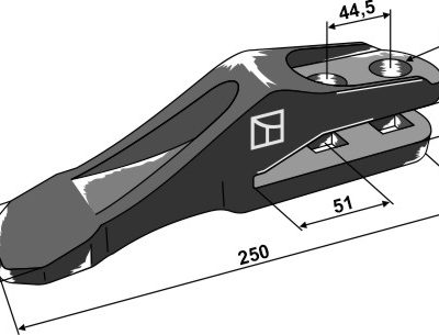 Fork teeth
