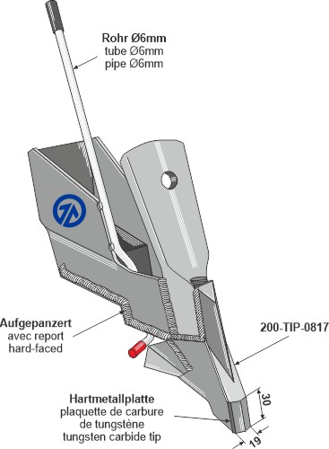 Quick change knife