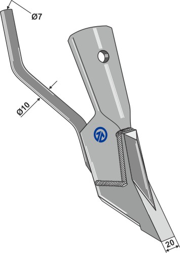 Quick change knife
