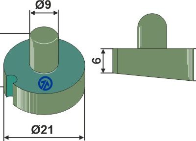 Spring element (Plastic)