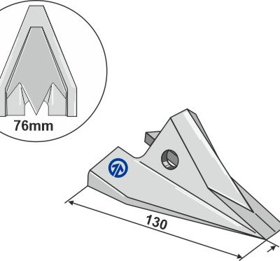Replacement tip - Seed only