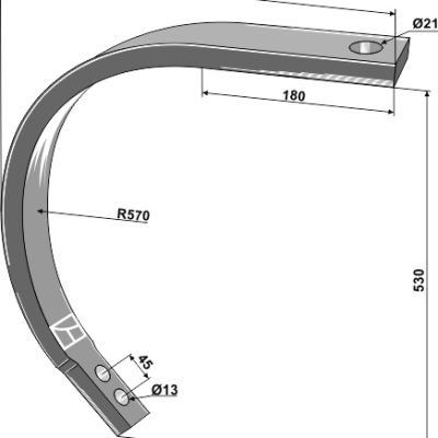 C-Tine 50 x 22