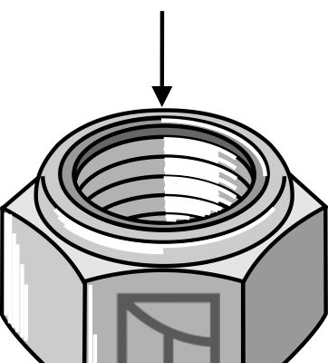 Self-locking nut 1 1/8''UNF