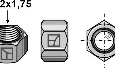 Nut M12x1,75