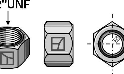 Hexagon nut - 1/2'' UNF