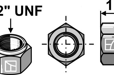 Self-locking nut - 1/2''UNF