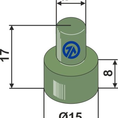 Rubber spring element