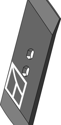 Reversible point M1000 - right
