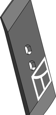 Reversible point M1010 - left