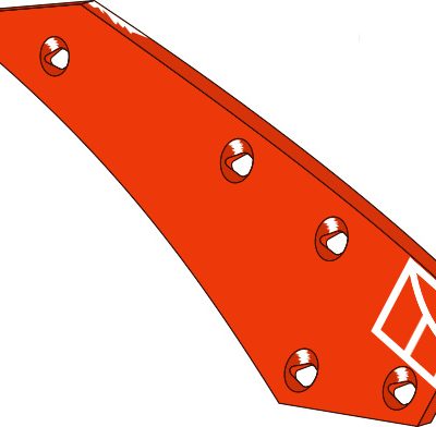 Moldboard slat - right
