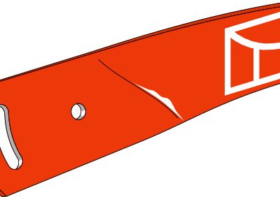Moldboard extension - left