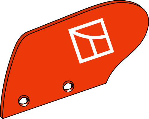 Grassland skimmer board VR2 - left
