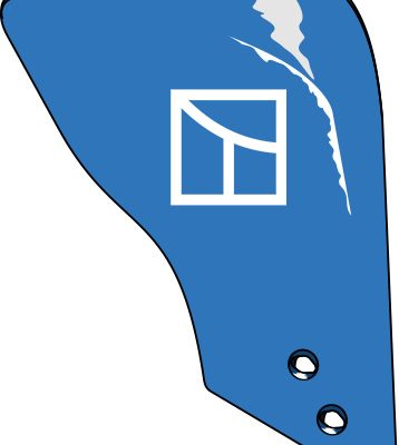 Manure skimmer board - right