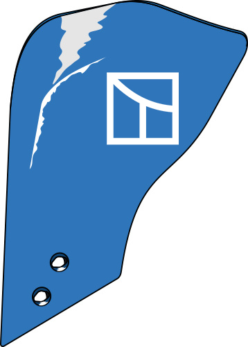 Manure skimmer board - left