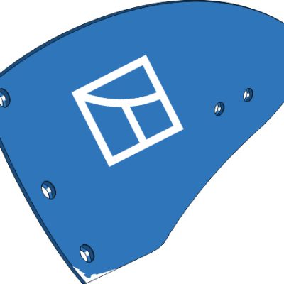 Moldboard UNK336L - left