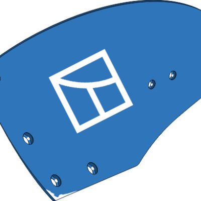 Moldboard UNK340L - left