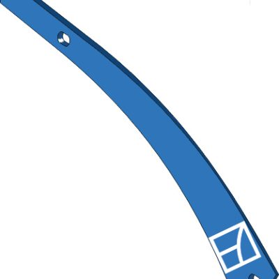Moldboard slat R4 R - right