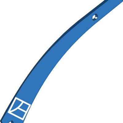 Moldboard slat L4 L - left