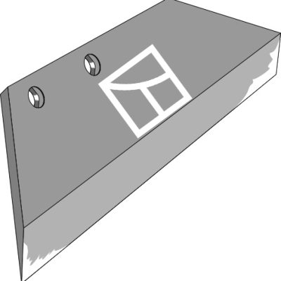 Reversible point share - 14'' - left