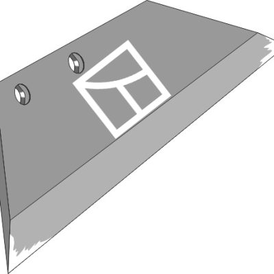 Reversible point share - 16'' - left