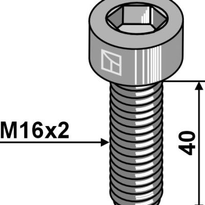 Hexagon socket bolt - M16x2x40 - 10.9