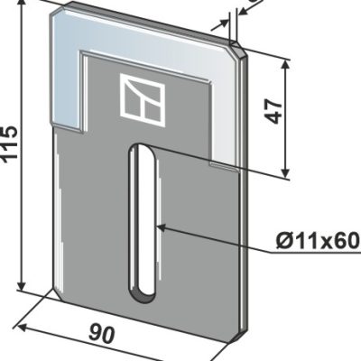 Scraper for packer rolls - DURAFACE