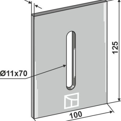 Scraper for packer rolls