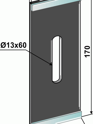 Scraper for packer rolls - DURAFACE