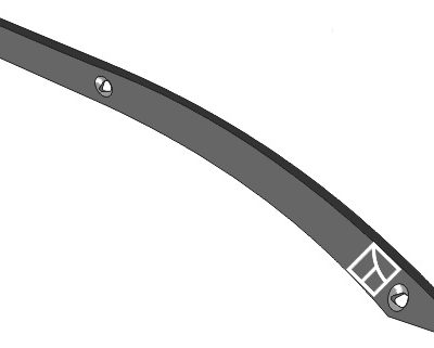 Moldboard slat - right