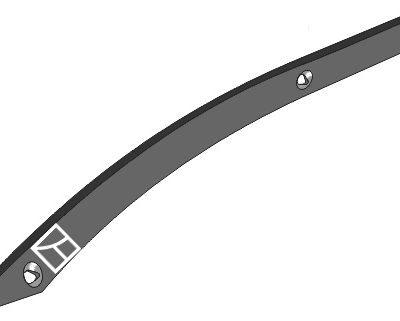 Moldboard slat - left