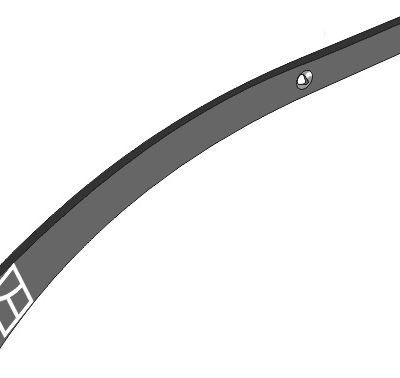 Moldboard slat - left