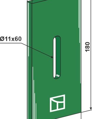 Greenflex plastic scraper for packer rolls