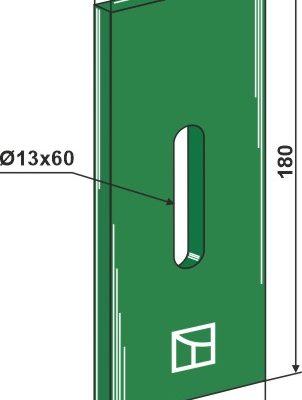 Greenflex plastic scraper for packer rolls
