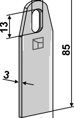 Scarifier blade