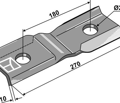 Mower blade 270mm