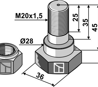 Blade bolt