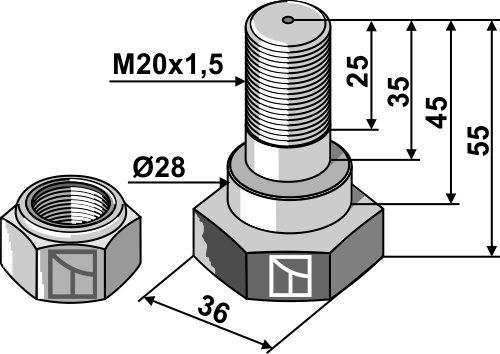 Blade bolt