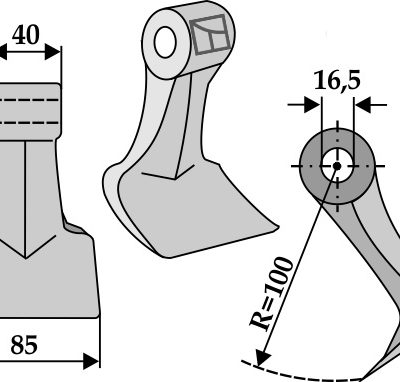 Pruning hammer 85x40mm