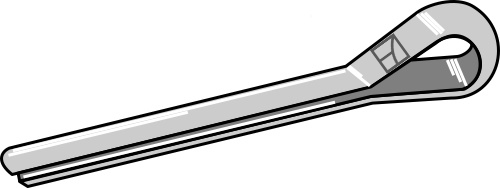Split pin 4x50