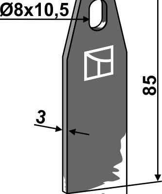 Scarifier blade